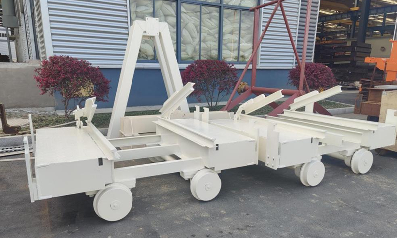 Kolica mosta prije autoklava