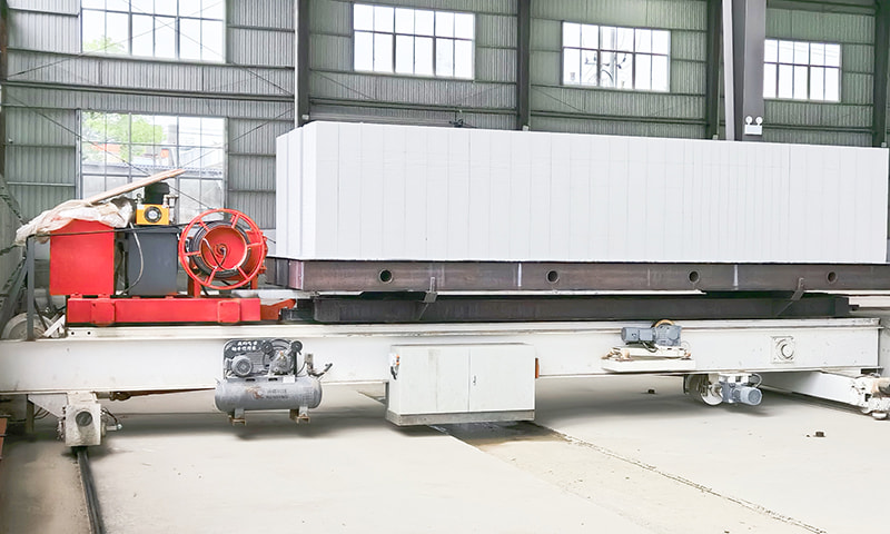 Trajektni automobil nakon autoklava